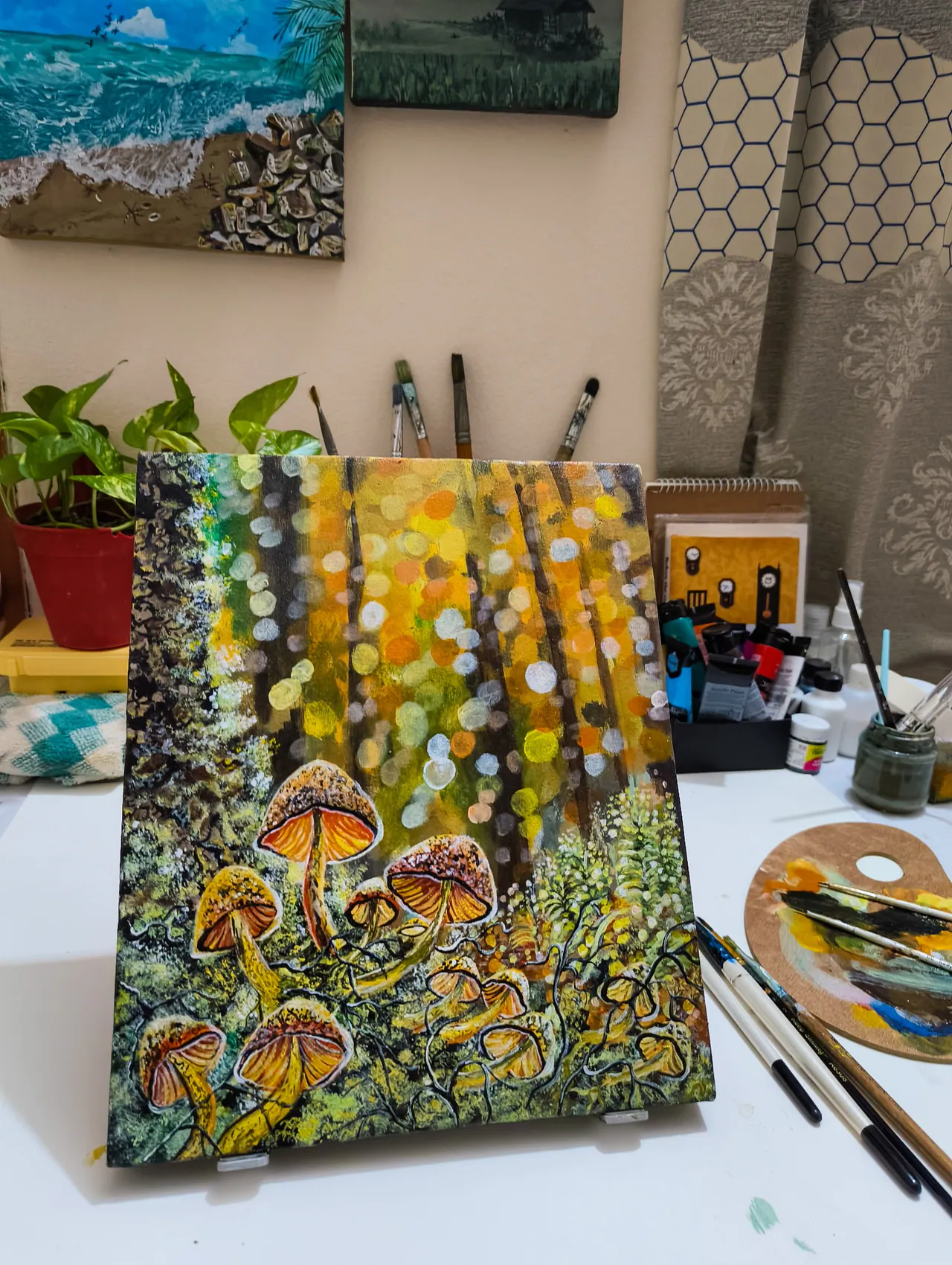 Mushroom Painting