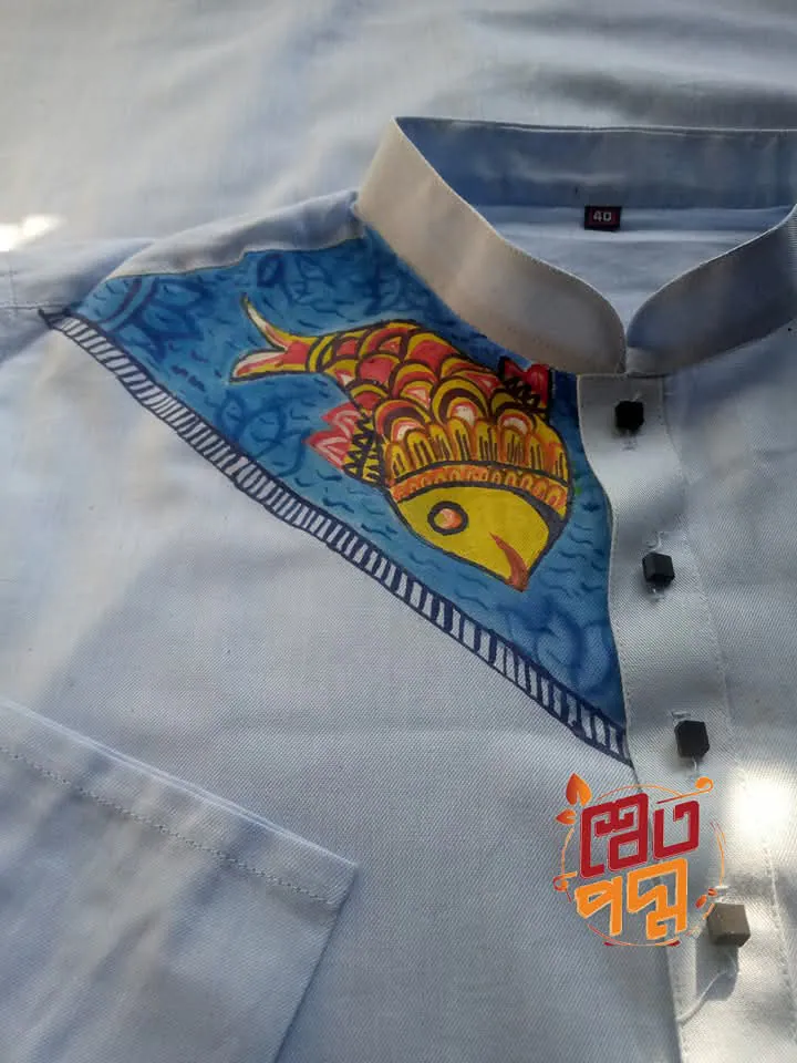 Handpainted Panjabi