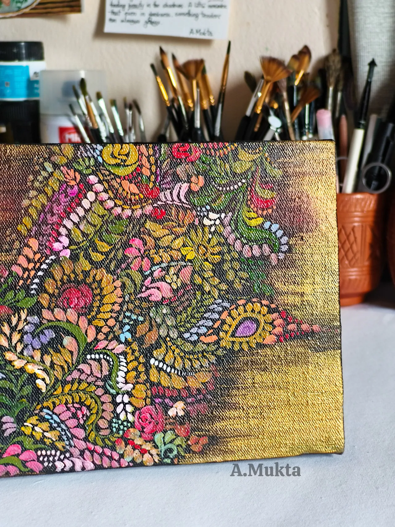 Floral Painting on canvas