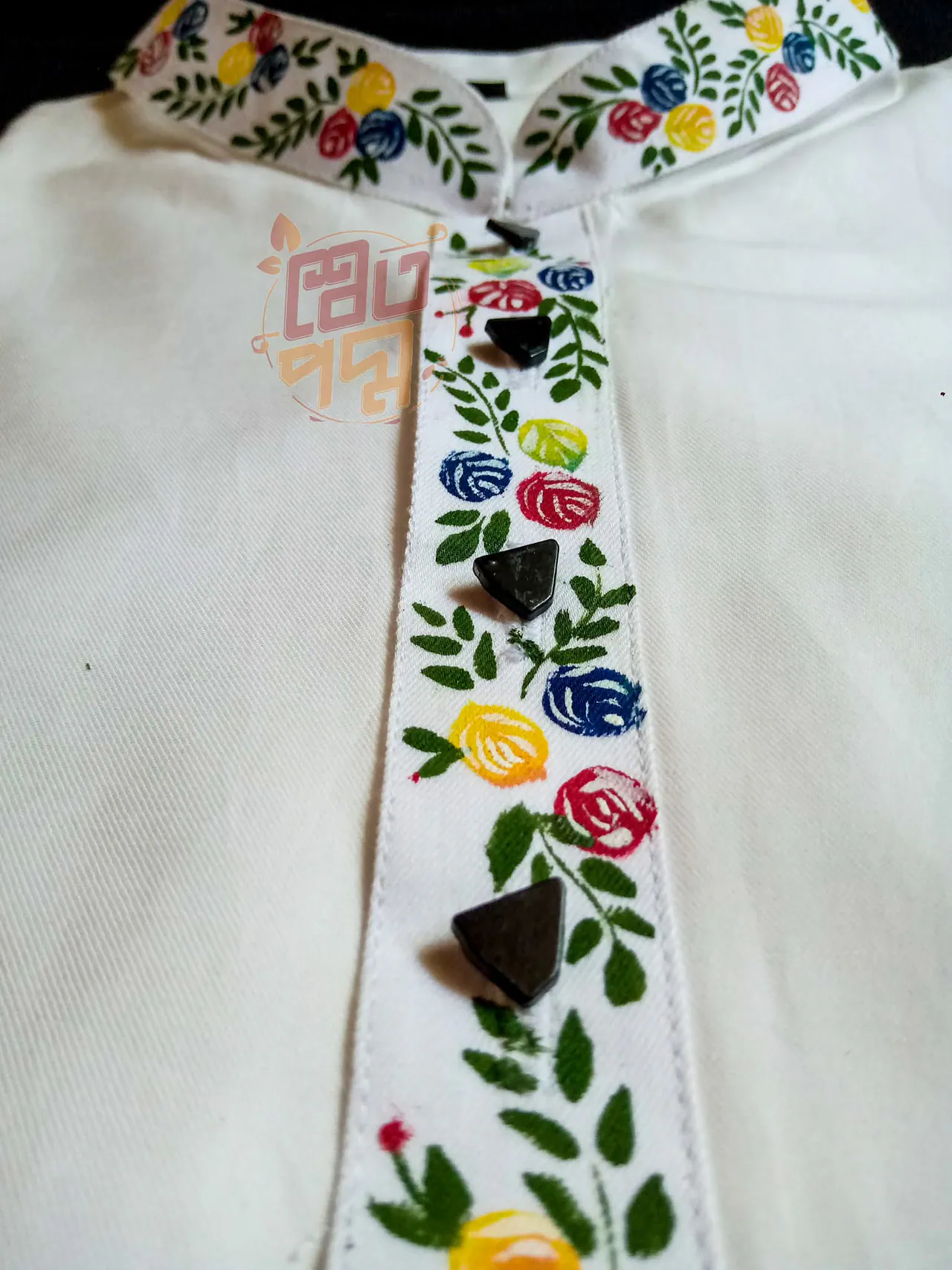 Handpainted panjabi