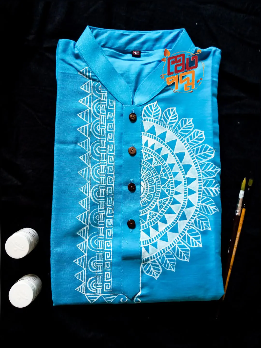 Handpainted Panjabi