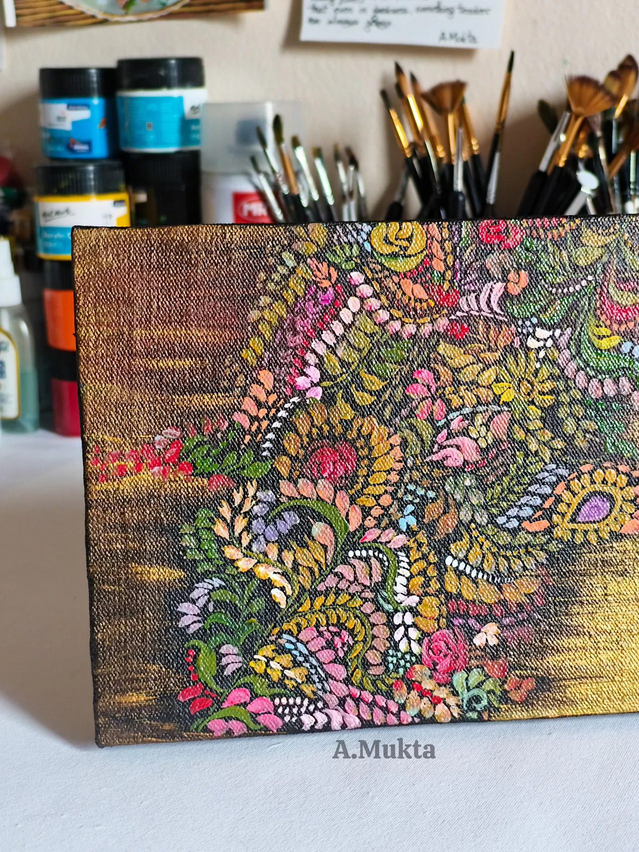 Floral Painting on canvas