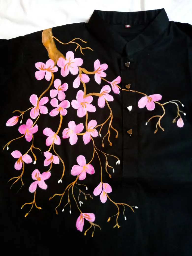 Handpainted Panjabi