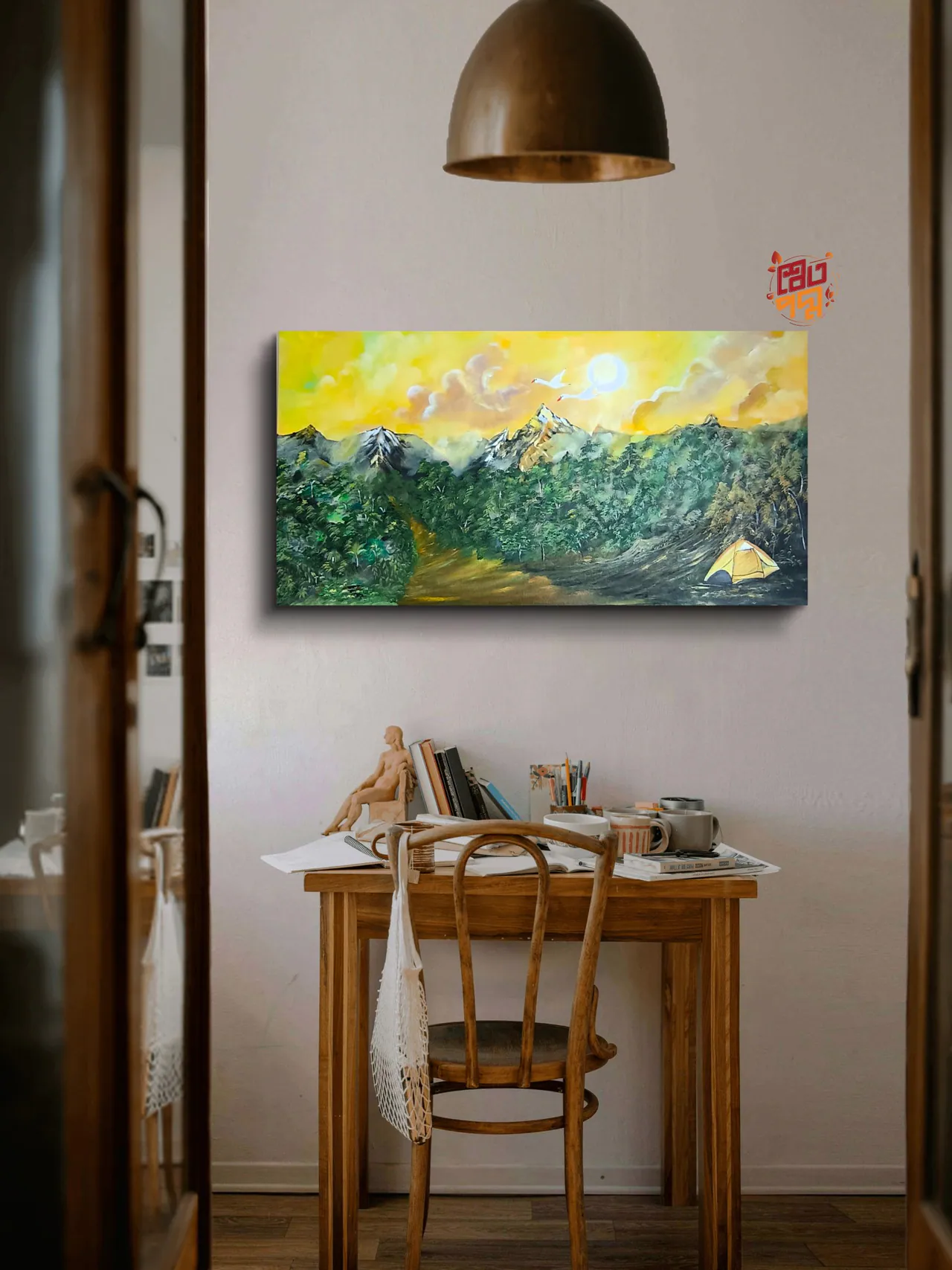 Handpainted canvas