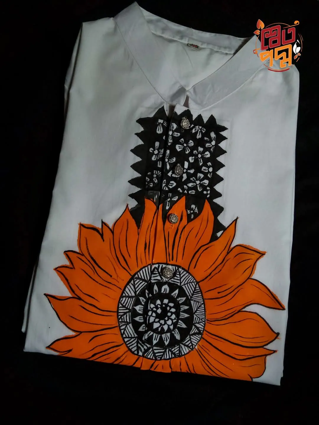 Handpainted Panjabi