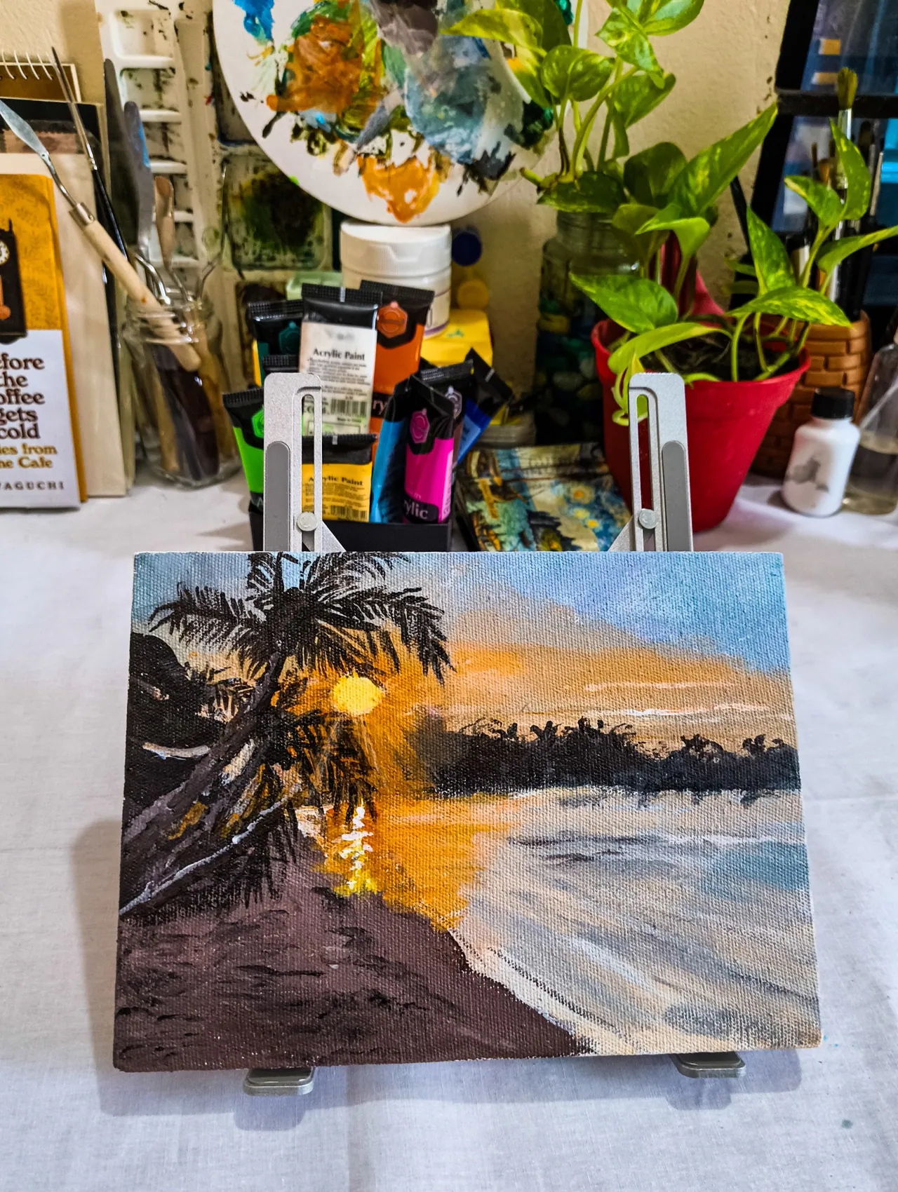 Sunset painting