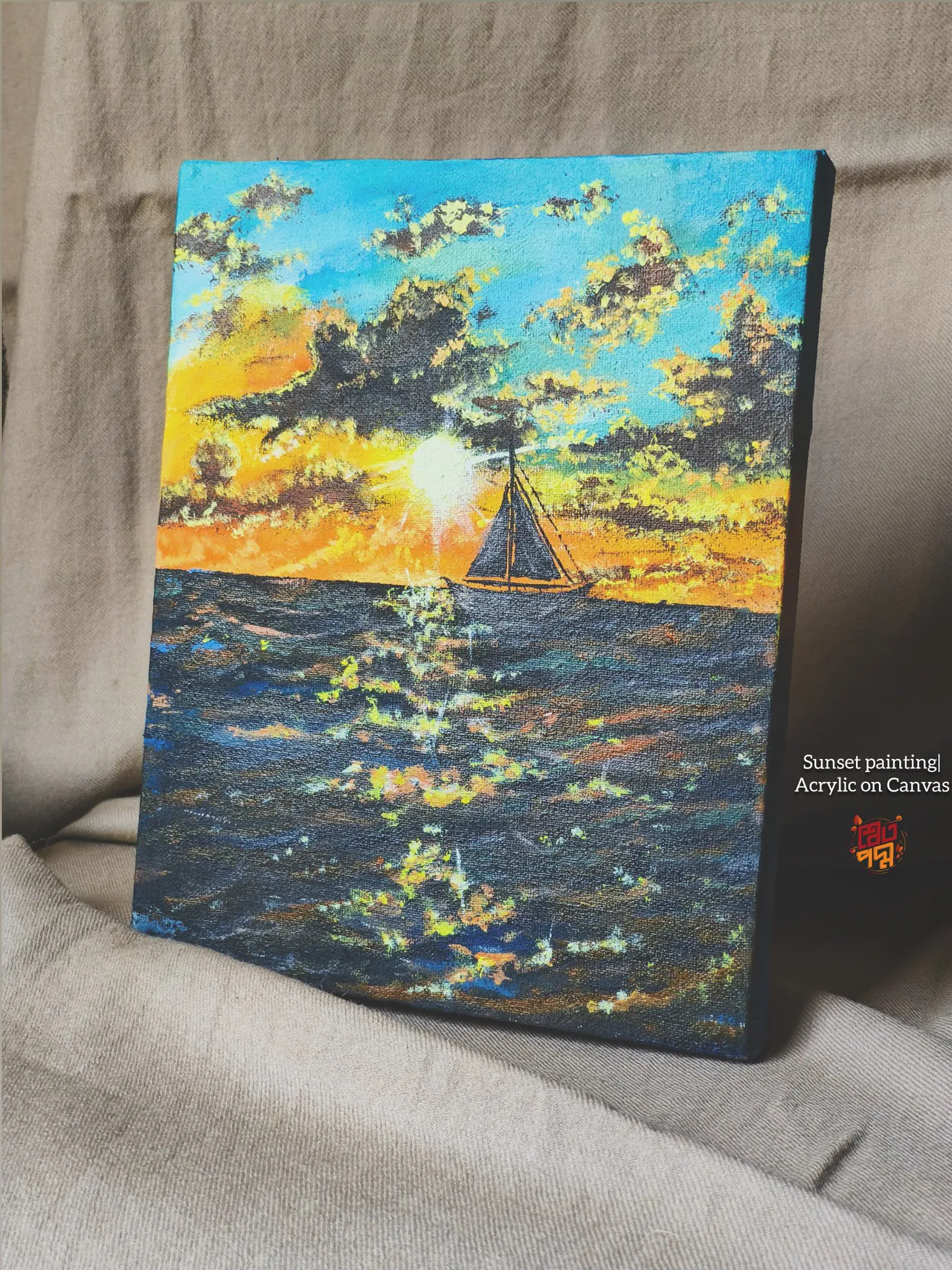 Handpainted canvas
