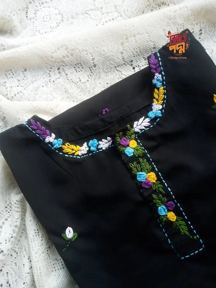 Handstitched kurti