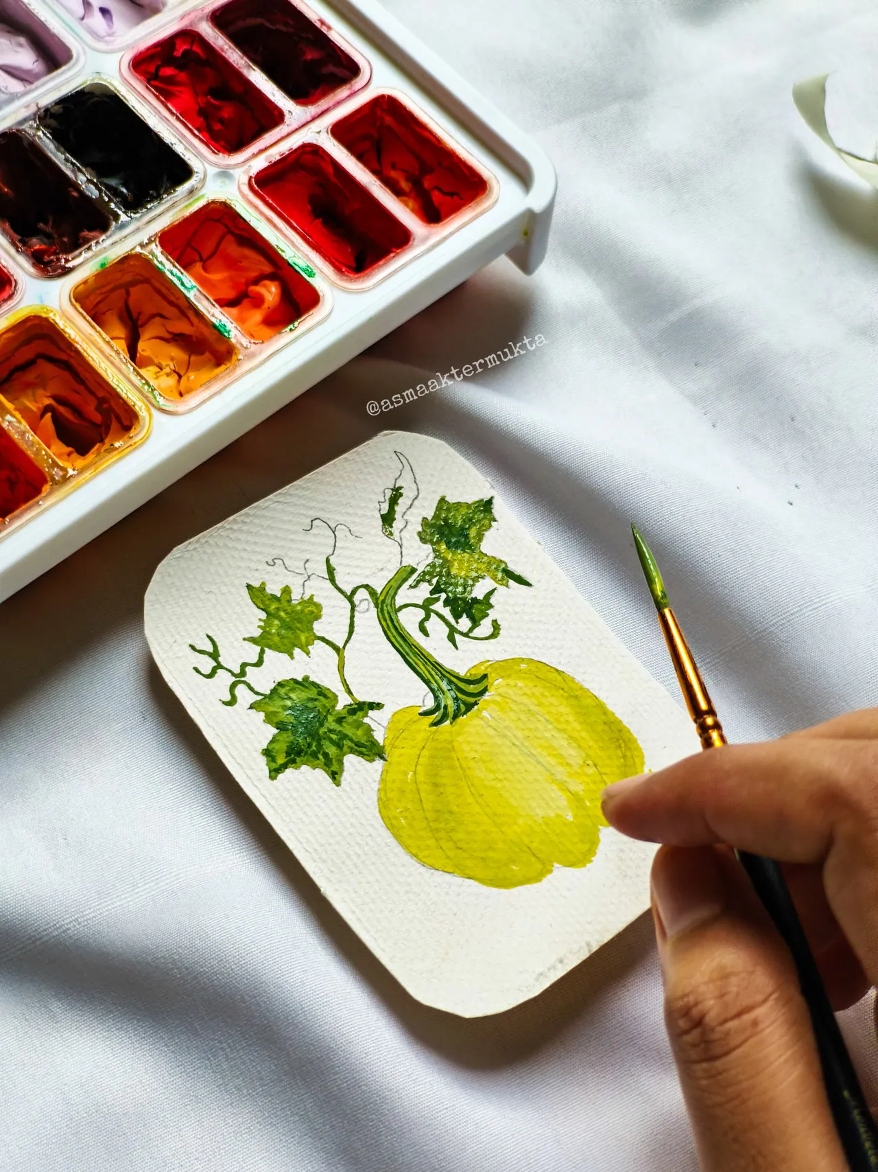 Pumpkin painting