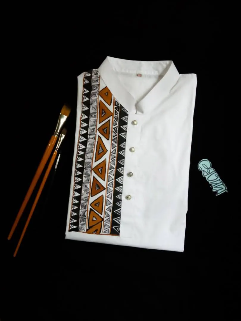Handpainted Panjabi