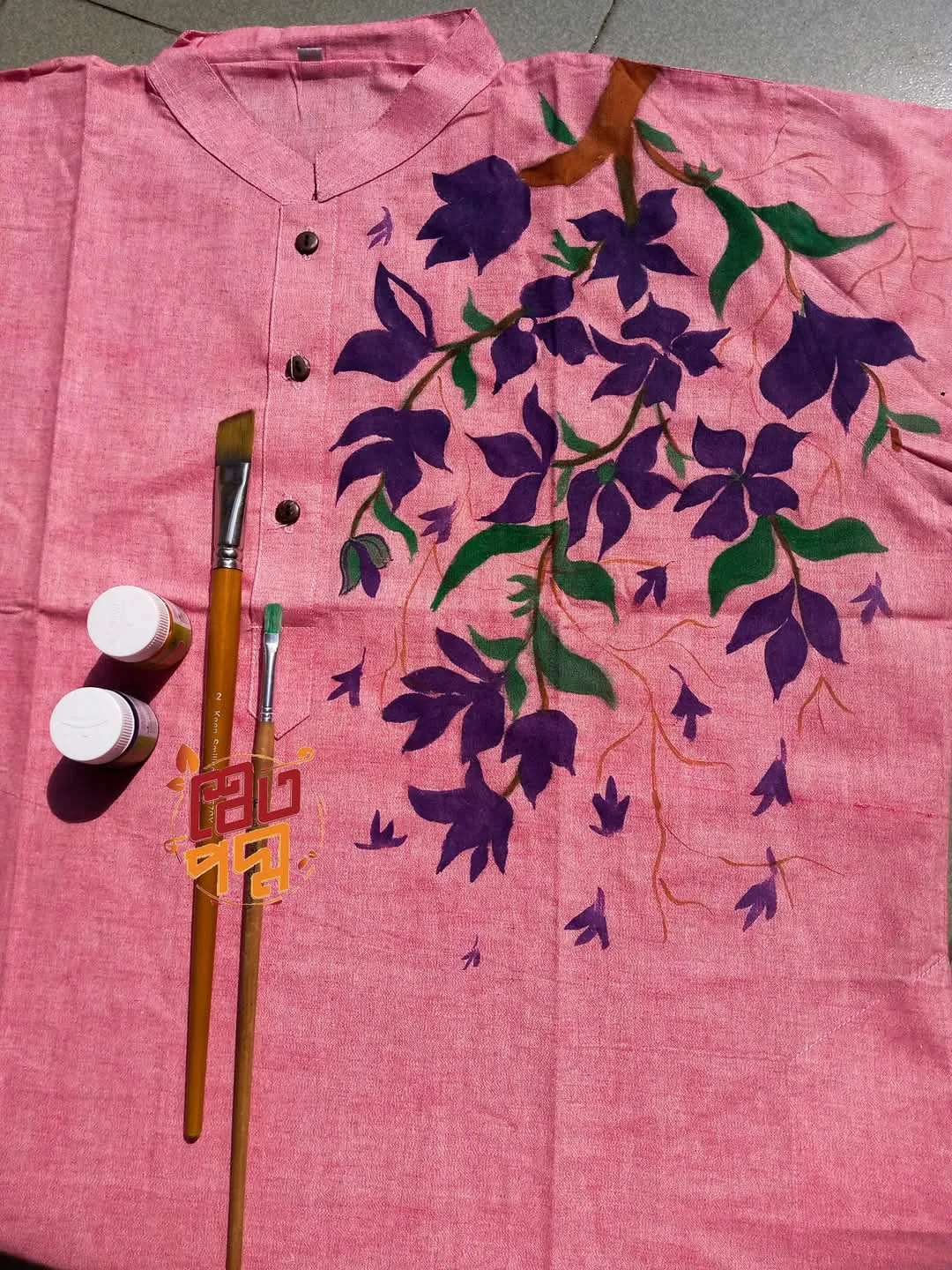 Handpainted Panjabi