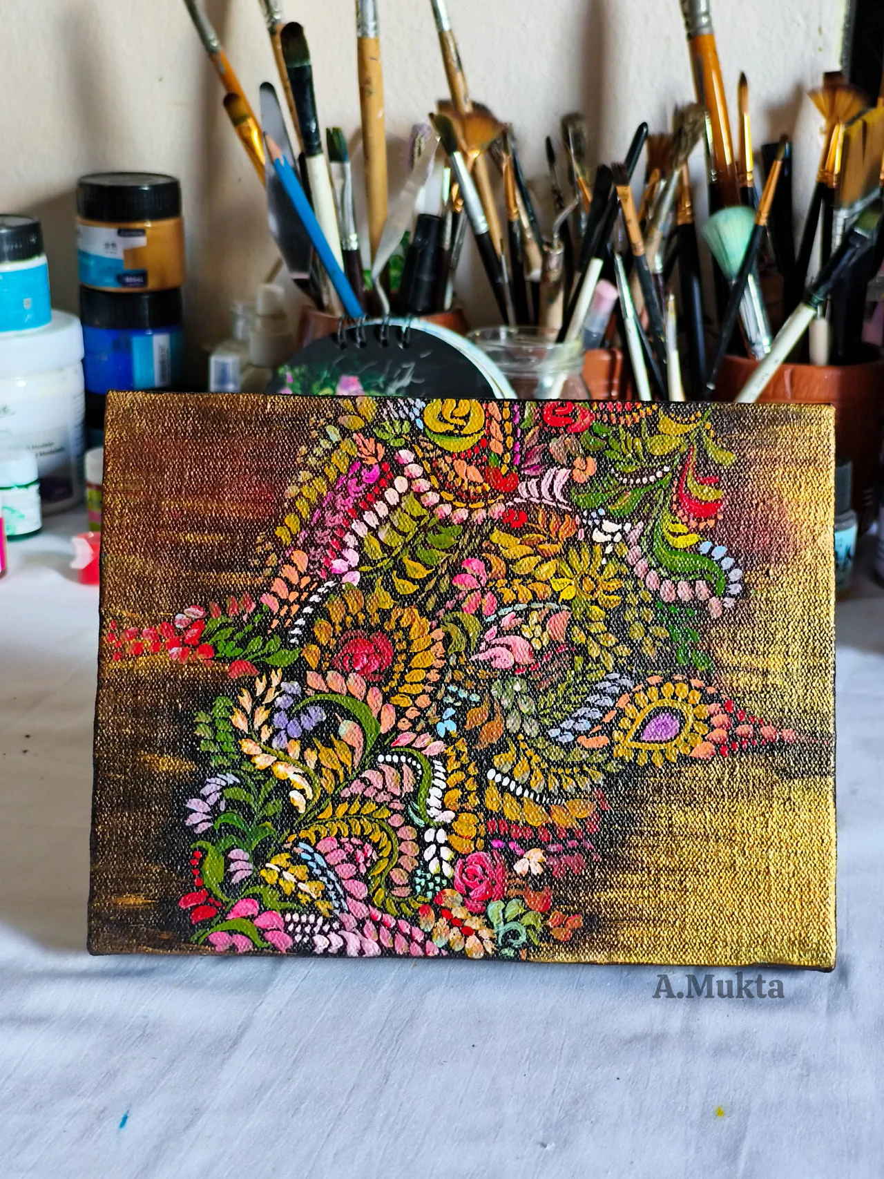 Floral Painting on canvas