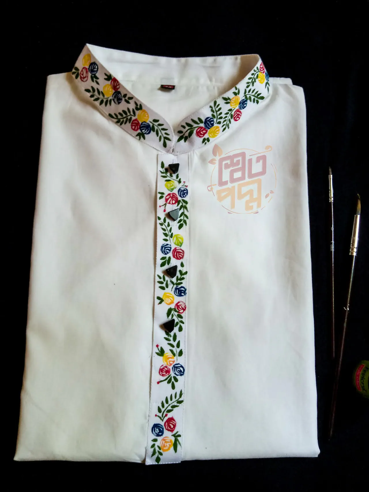Handpainted panjabi
