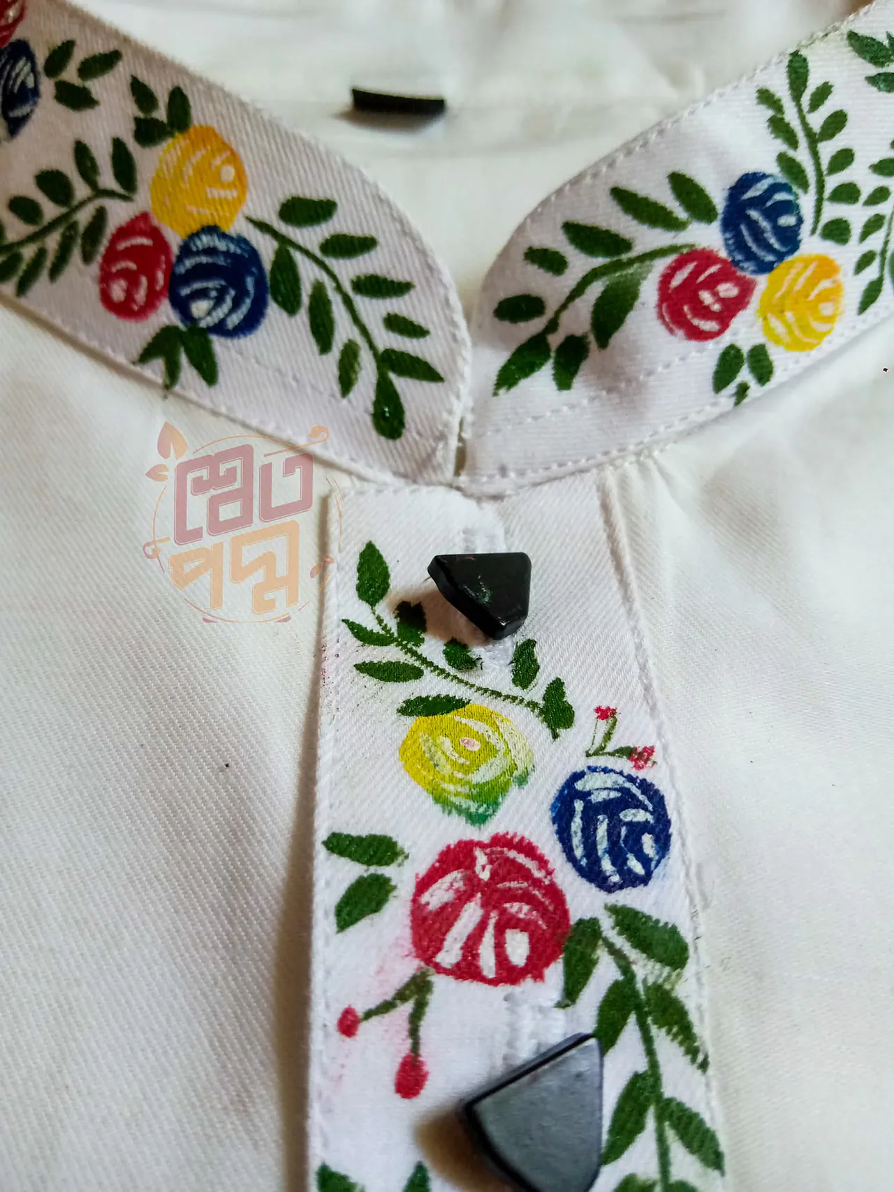 Handpainted panjabi
