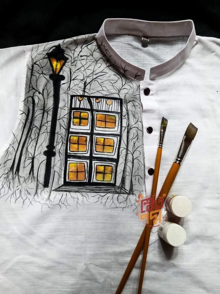 Painted Night story on panjabi