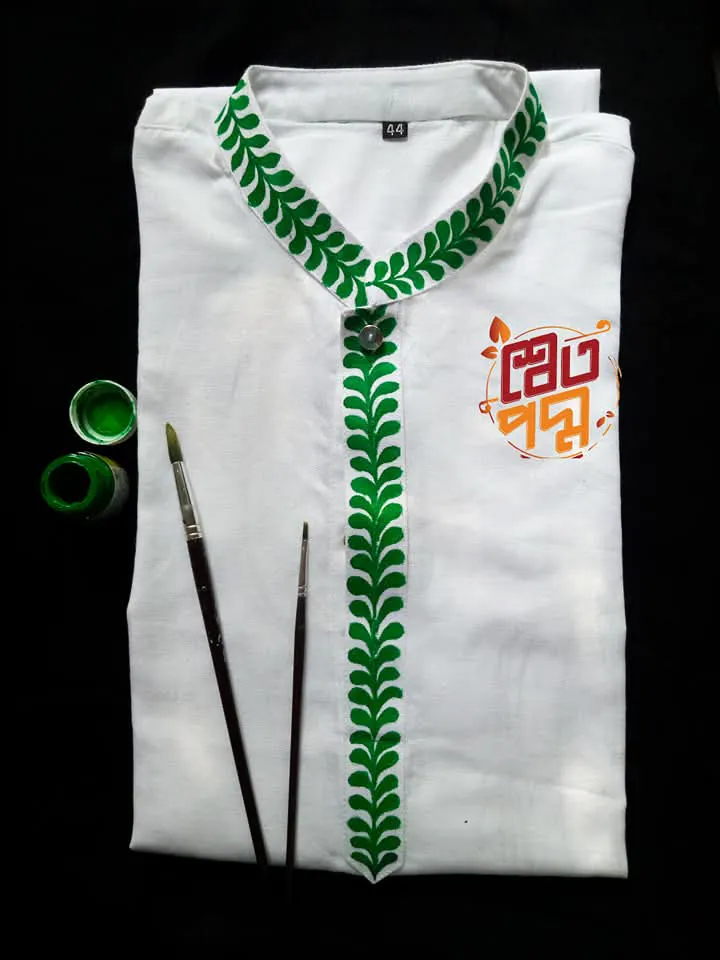 Handpainted Panjabi